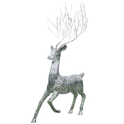 字母鏤空不銹鋼鹿雕塑原創(chuàng)設計