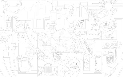 科技創(chuàng)新浮雕雕塑原創(chuàng)手繪設(shè)計稿
