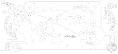 科技創(chuàng)新浮雕雕塑原創(chuàng)手繪設(shè)計稿
