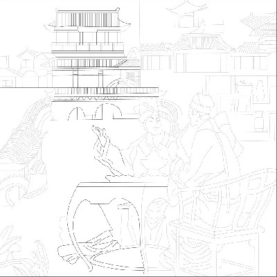 人文歷史浮雕雕塑原創(chuàng)手繪設計稿