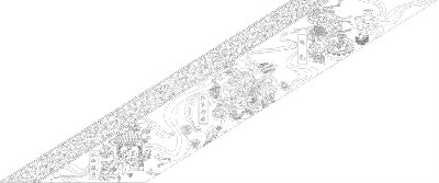 鄉(xiāng)村振興浮雕雕塑原創(chuàng)手繪設(shè)計(jì)稿