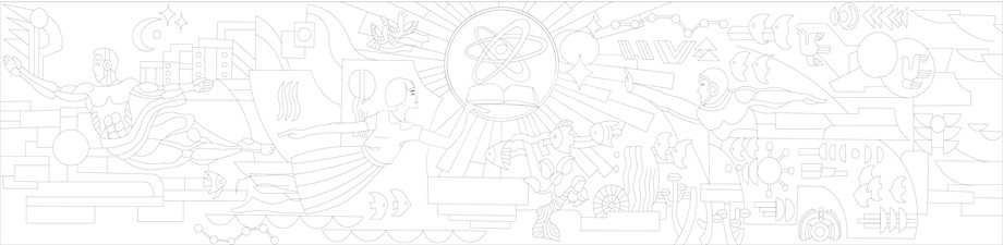 科技創(chuàng)新浮雕雕塑原創(chuàng)手繪設(shè)計稿