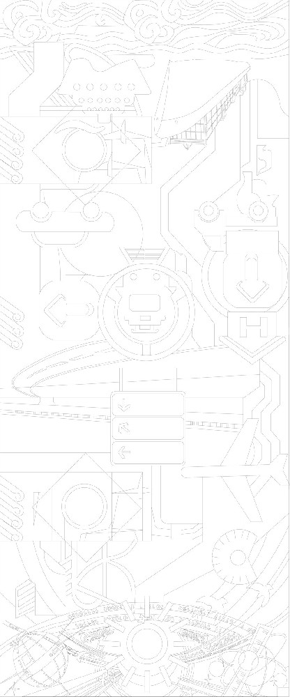 科技創(chuàng)新浮雕雕塑原創(chuàng)手繪設(shè)計(jì)稿
