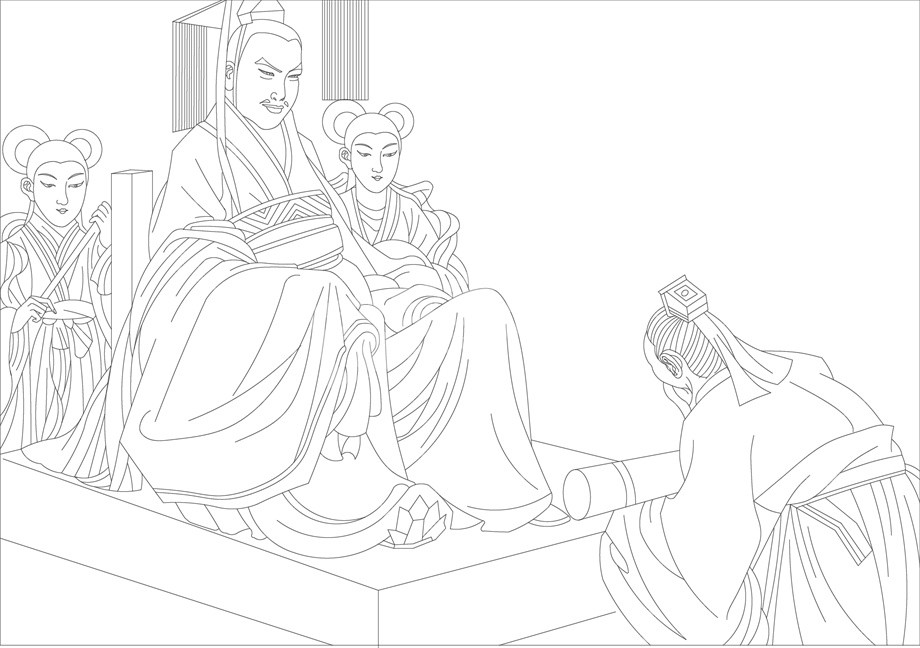 中醫(yī)文化浮雕雕塑原創(chuàng)手繪設(shè)計(jì)稿