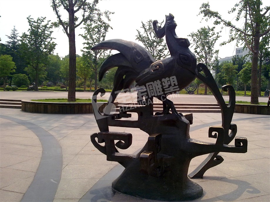 動物鑄銅雕塑定制